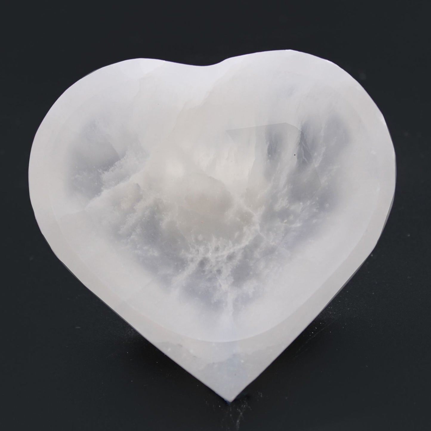 Selenite Heart Bowl - 10cm – product image 5