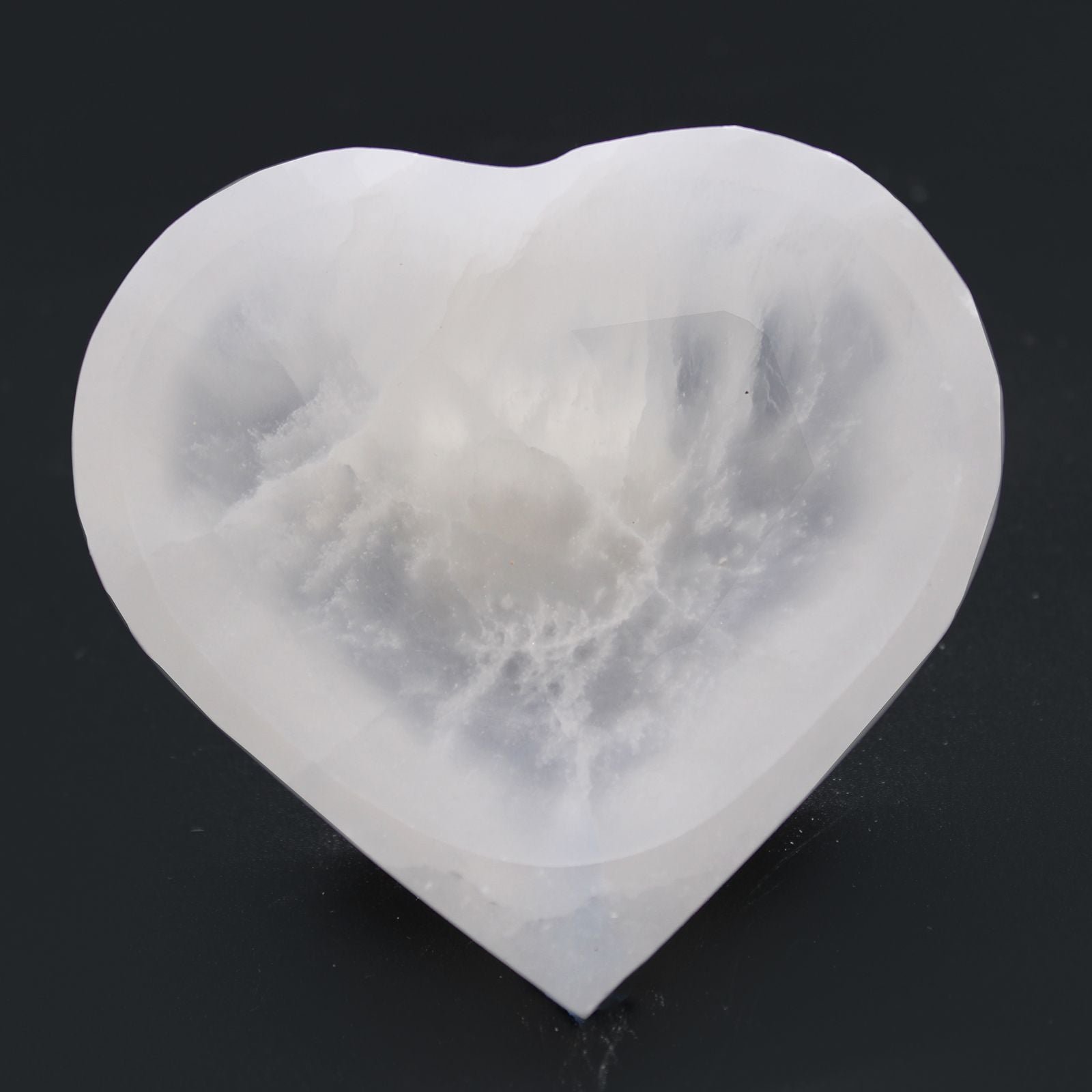 Selenite Heart Bowl - 10cm – product image 5