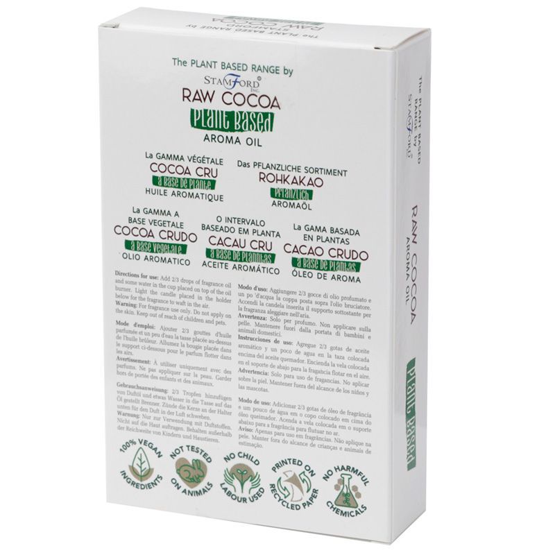 Raw Cocoa Plant Based Aroma Oil, 10ml