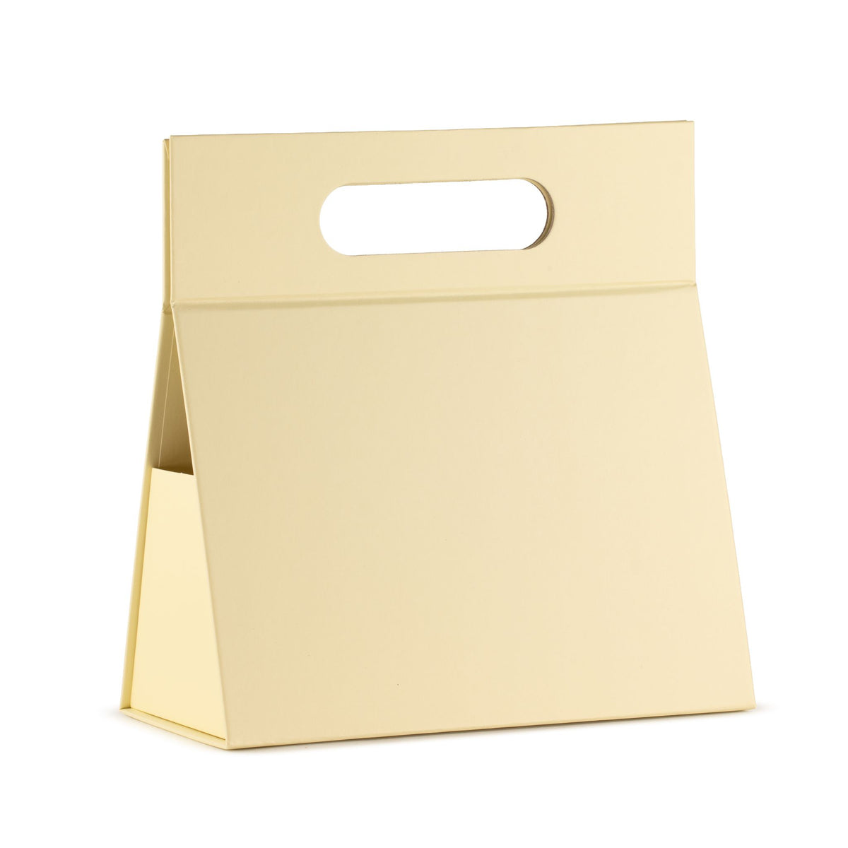 Flat Pack Gift Box - Hand Box (20x10x20cm) - Ivory