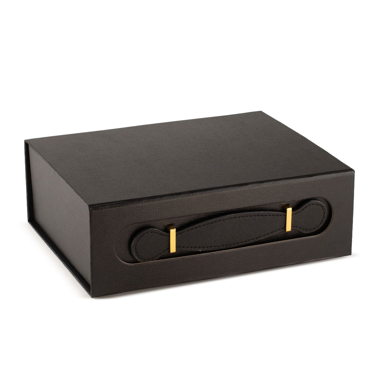 Flat Pack Gift Box - Medium Hamper (24x18.2x8cm) - Black