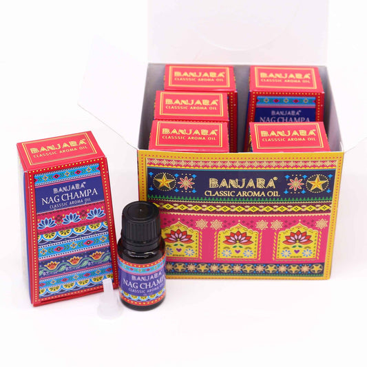 Nag Champa Banjara Indian Fragrance Oil, 10ml
