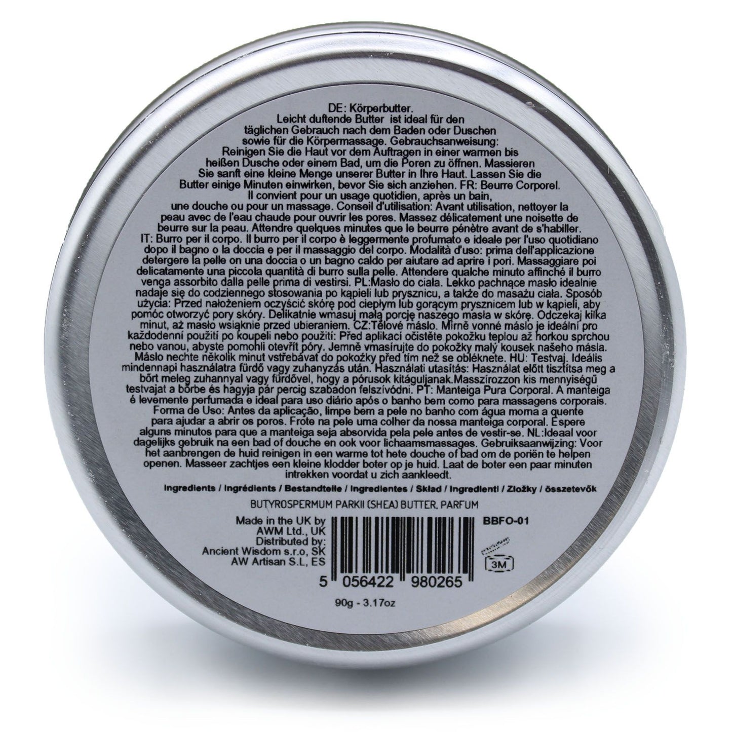 Scented Shea Body Butter 90g - Sleepy Coconut – detail view