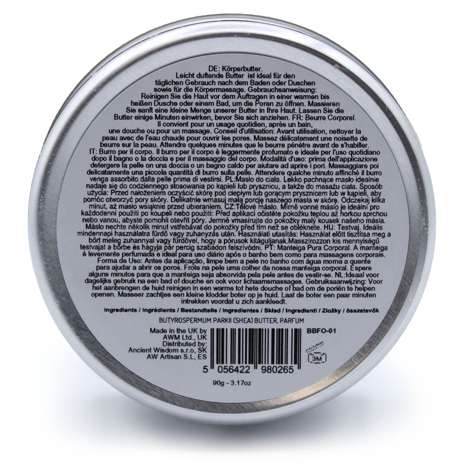 Scented Shea Body Butter 90g - Sleepy Coconut – detail view