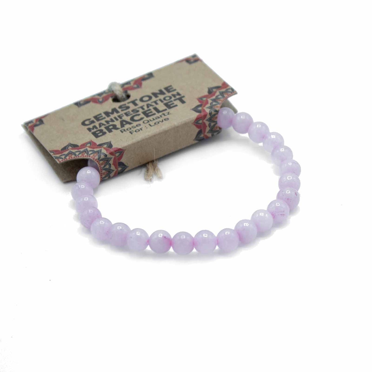 Gemstone Manifestation Bracelet - Rose Quartz - Love | Auro & Co