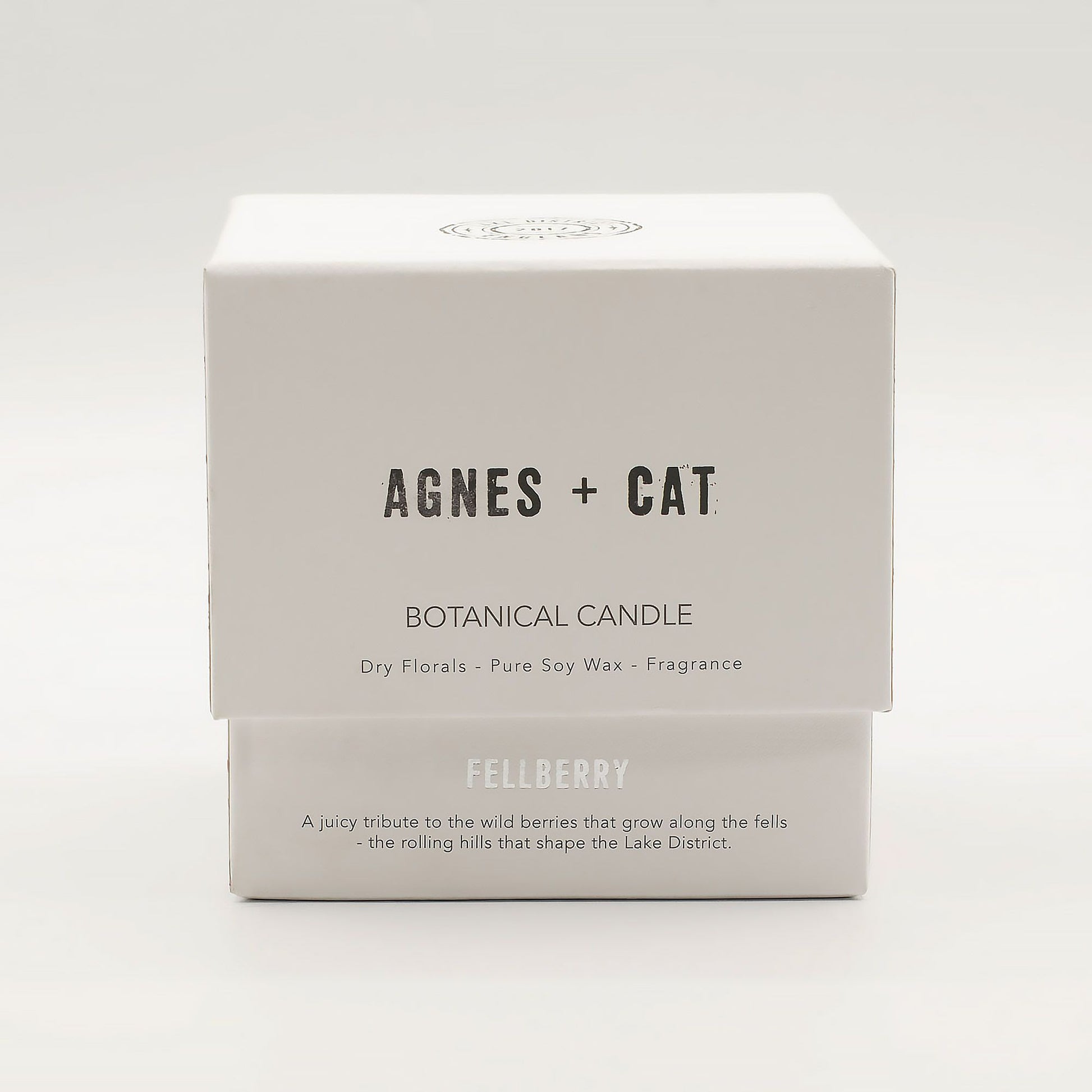 Agnes + Cat Botanical Soy Wax Candle - Fellberry – detail view