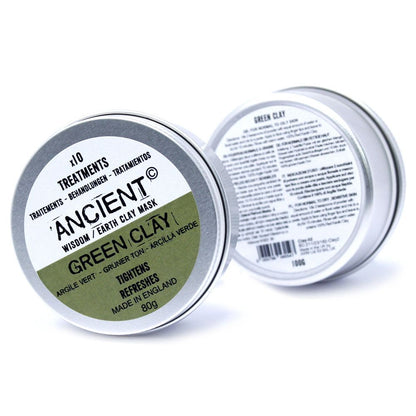 Green Clay Face Mask 80g – lifestyle shot