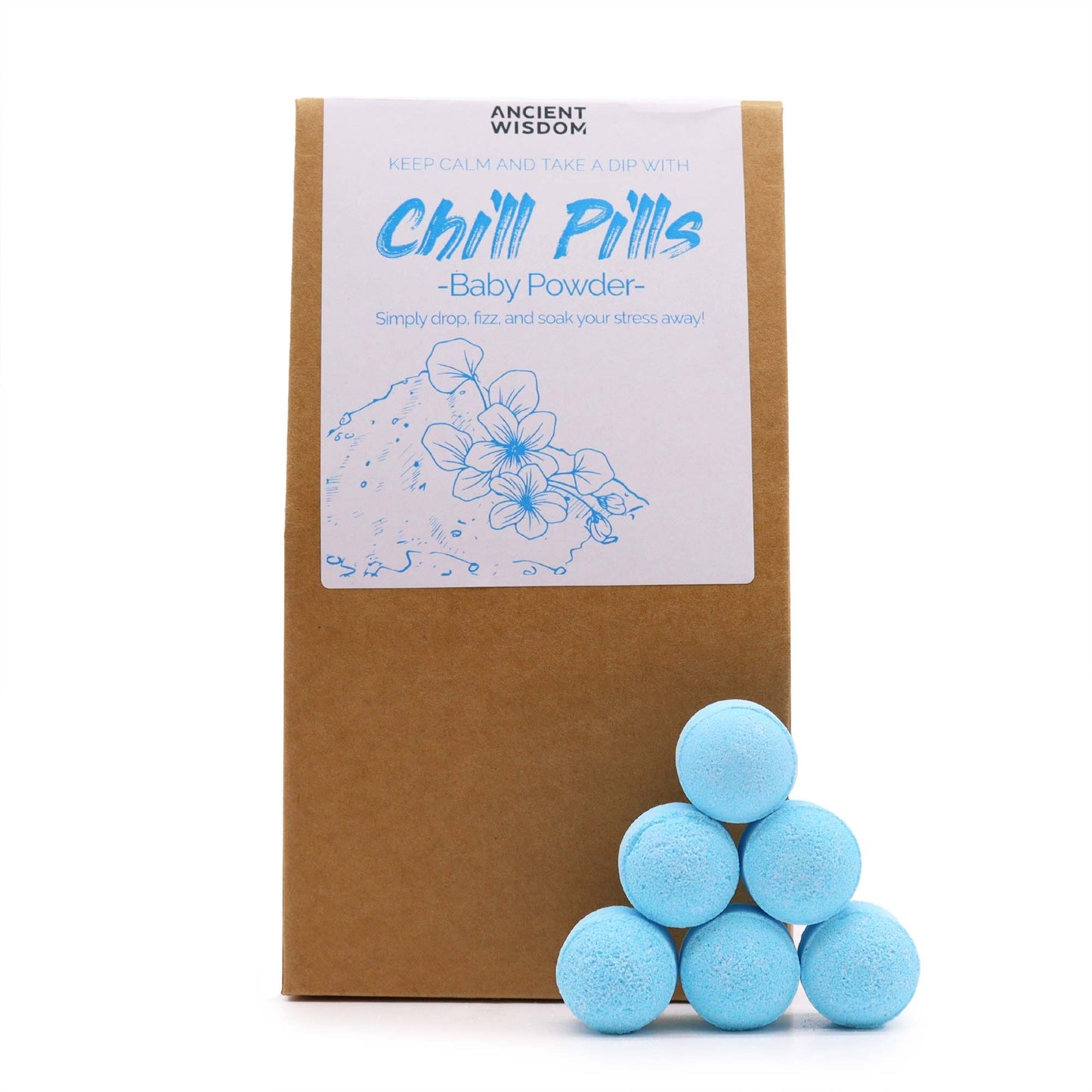 Chill Pills Gift Pack 350g - Baby Powder | Auro & Co