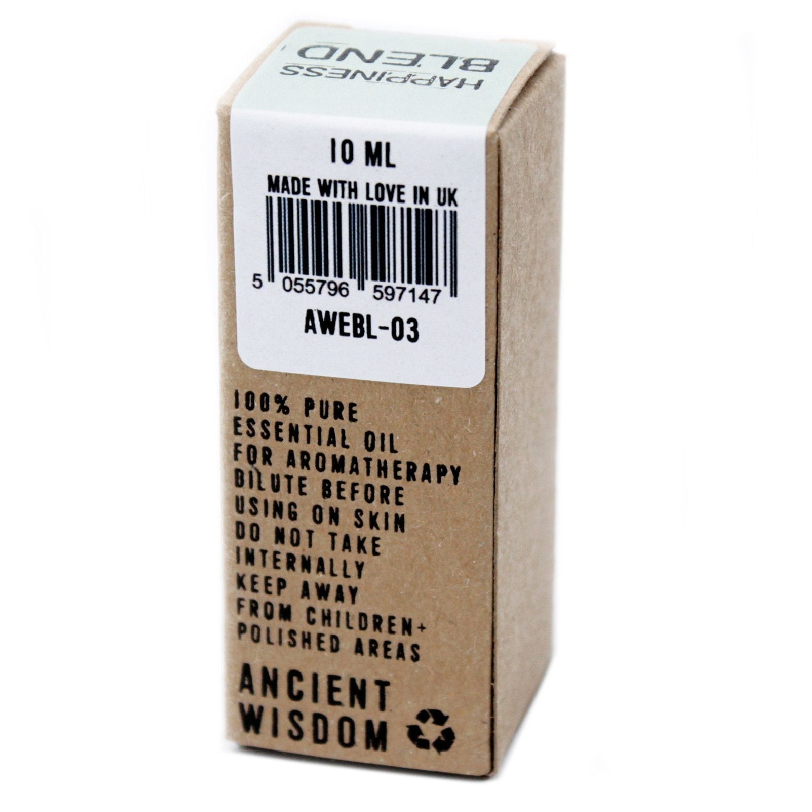 Happiness Essential Oil Blend - Boxed - 10ml – packaging
