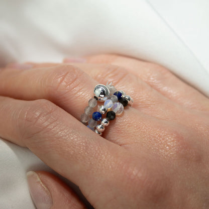 Nymph Spirit Gemstone Ring Set - Northern Lights – packaging