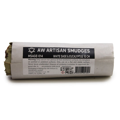 Smudge Stcik - White Sage & Eucalyptus 10 cm – detail view