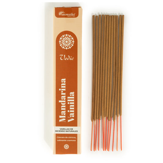 Tangerine Vanilla Vedic Incense Sticks