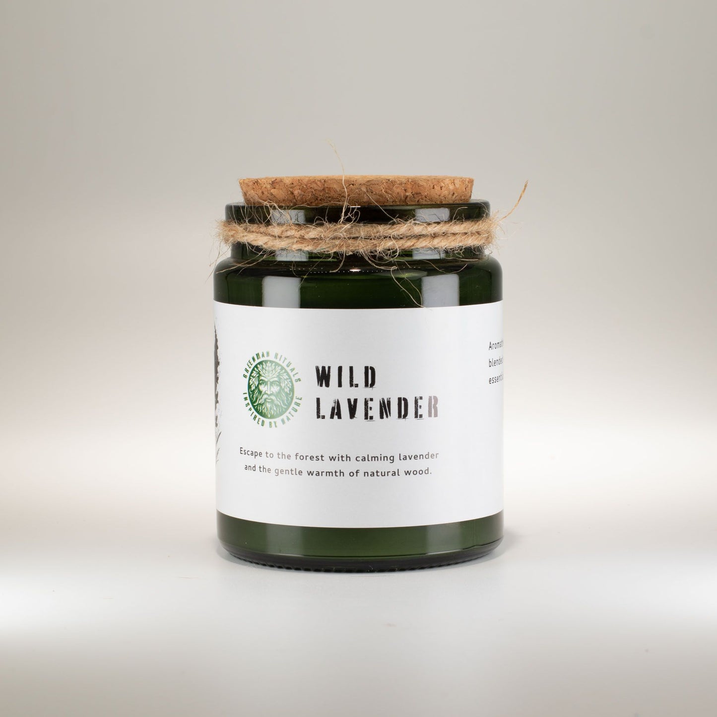 Greenman Woodwick Soy Candle - Wild Lavender – product image 8