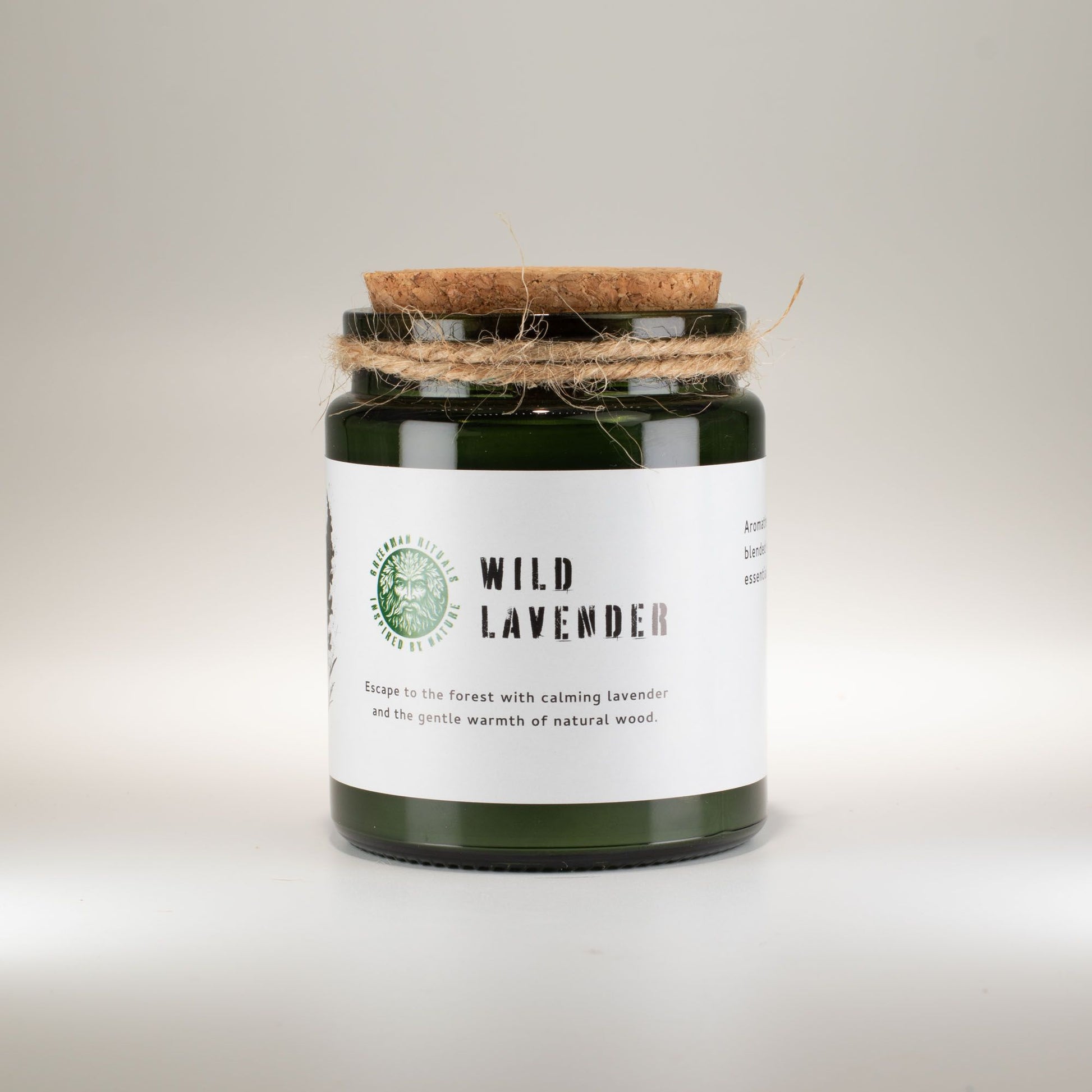 Greenman Woodwick Soy Candle - Wild Lavender – product image 8