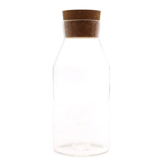 Minimalist Cork Seal Storage Jar – 20cm