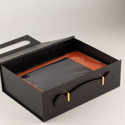 Flat Pack Gift Box - Medium Hamper (24x18.2x8cm) - Black