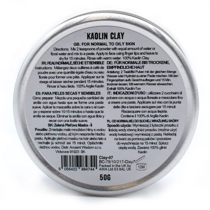 Kaolin Clay 50g – lifestyle shot