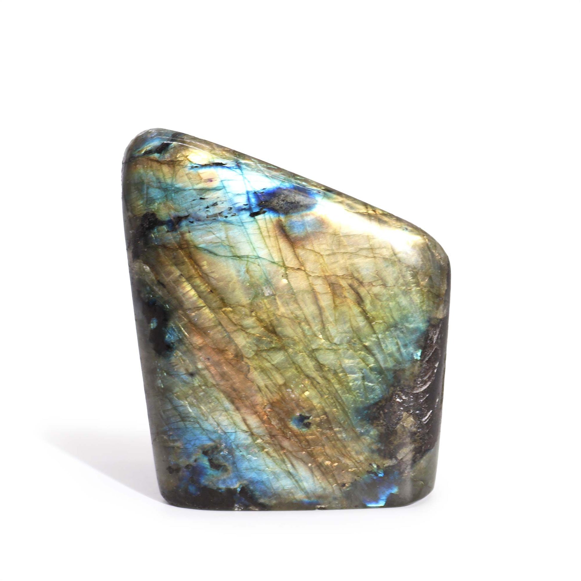 Madagascar Labradorite Large Stone (approx 550-750gms  110-140mm) | Auro & Co
