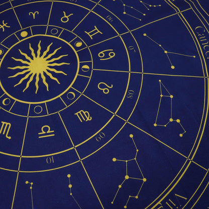 Tarot Reading Cloth - Zodiac – detail view