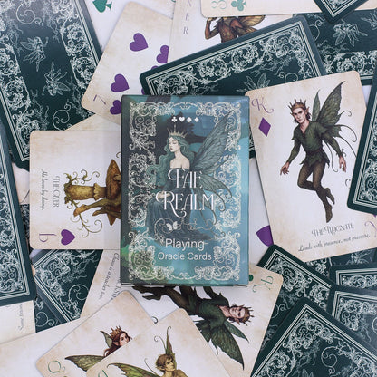 Fae Realm Playing & Oracle Cards – Fairy Theme – product image 8