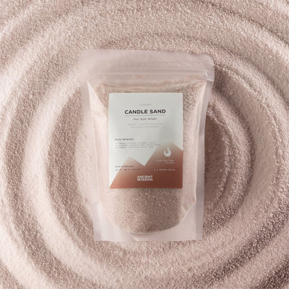 Pure Serenity Candle Sand - Latte Beige, 300g
