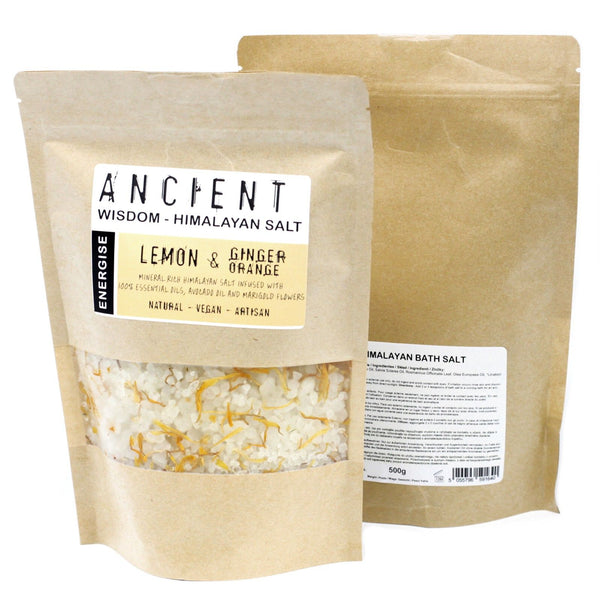 Himalayan Bath Salt Blend 500g - Energise | Auro & Co