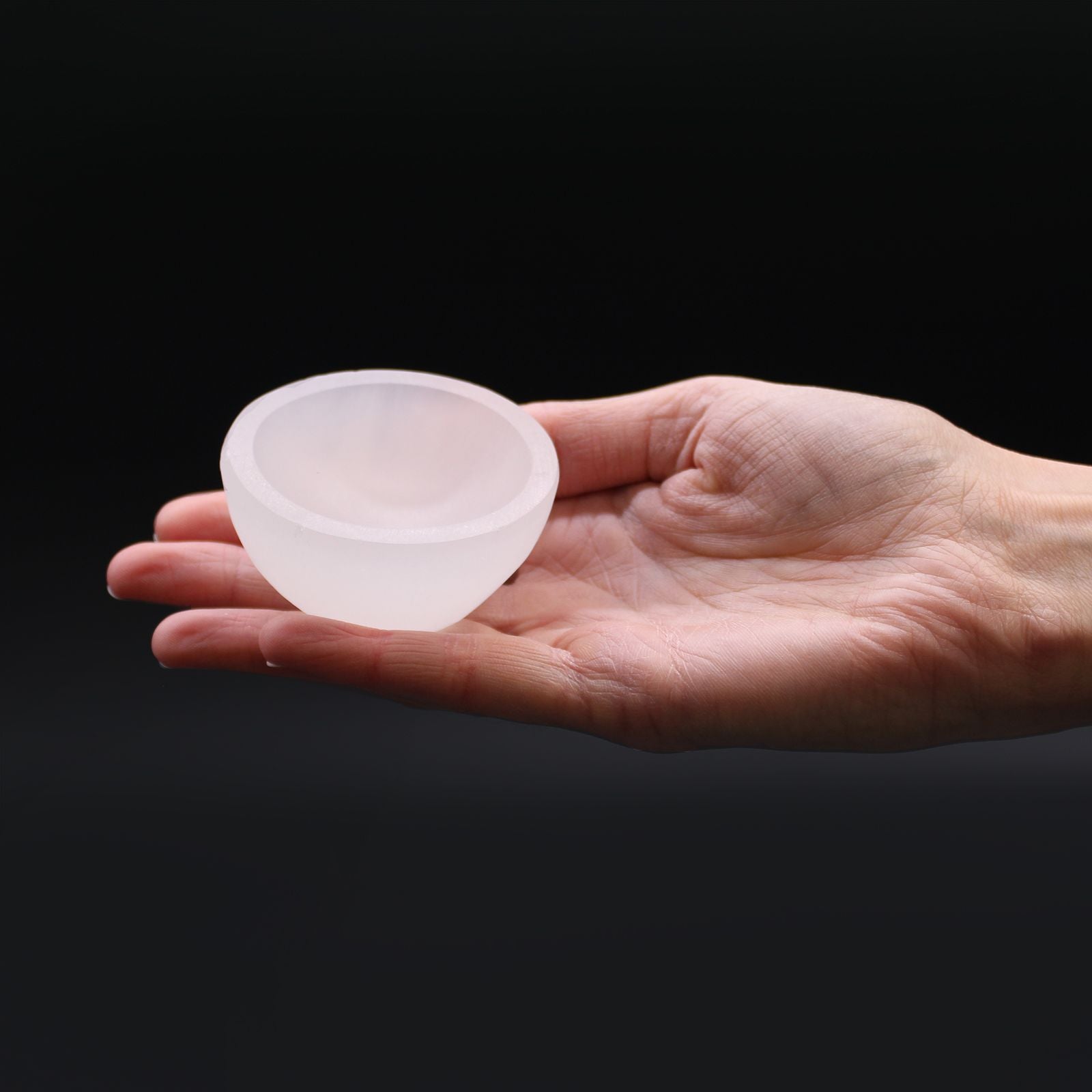 Selenite Round Bowl - 6cm – packaging