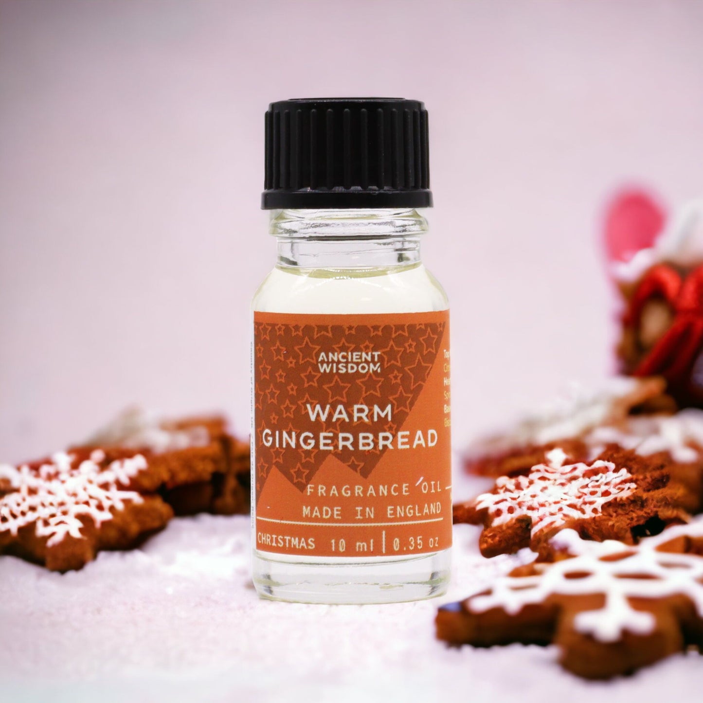 Warm Gingerbread Fragrance Oil 10ml – packaging