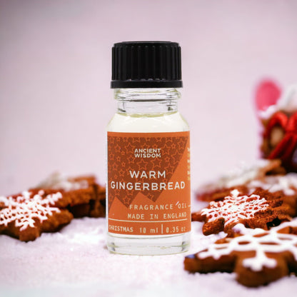 Warm Gingerbread Fragrance Oil 10ml – packaging
