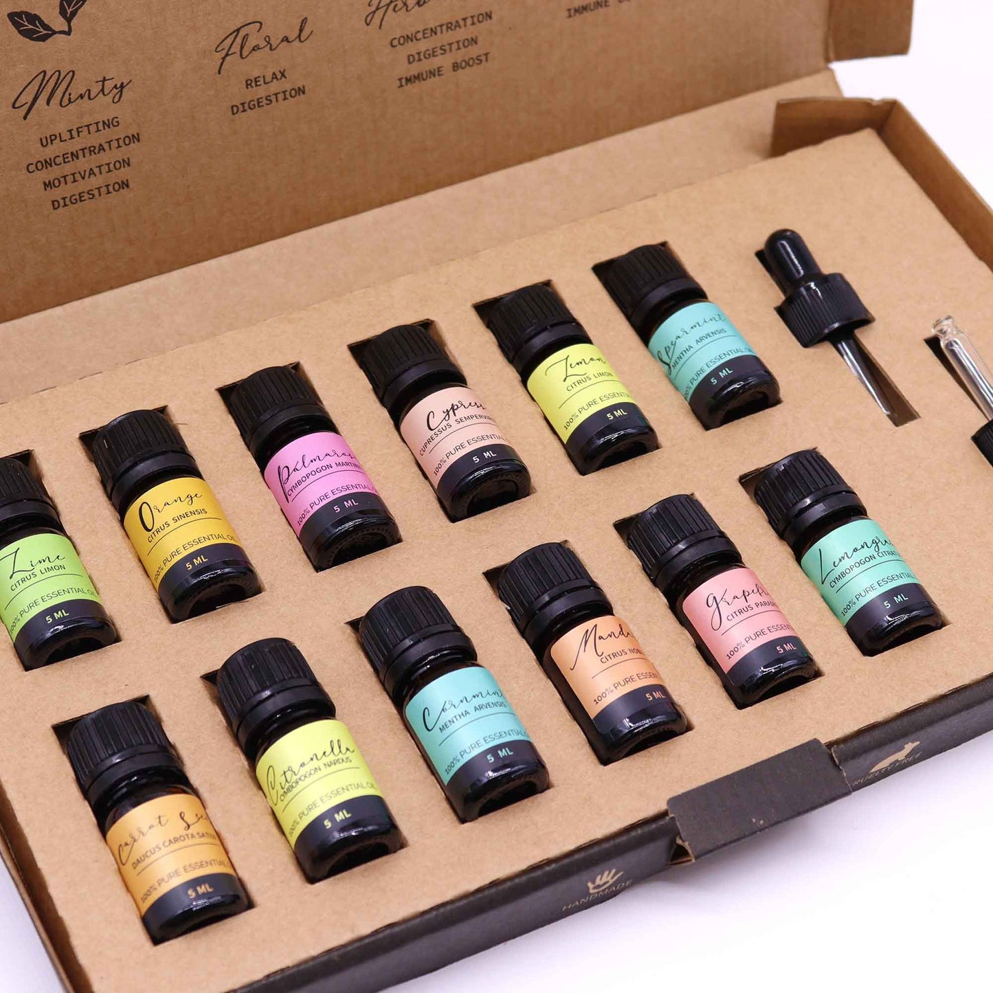 Aromatherapy Essential Oil Set - Summer – detail view