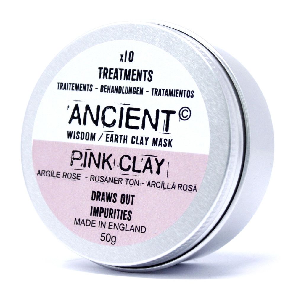 Pink Clay Face Mask 50g – detail view