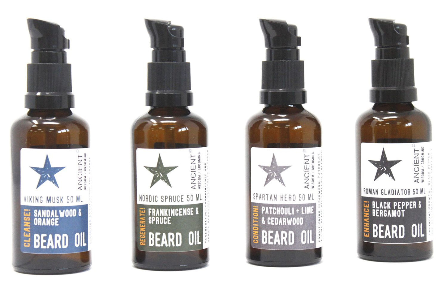 50ml Beard Oil - Spartan Hero - Condition! – lifestyle shot