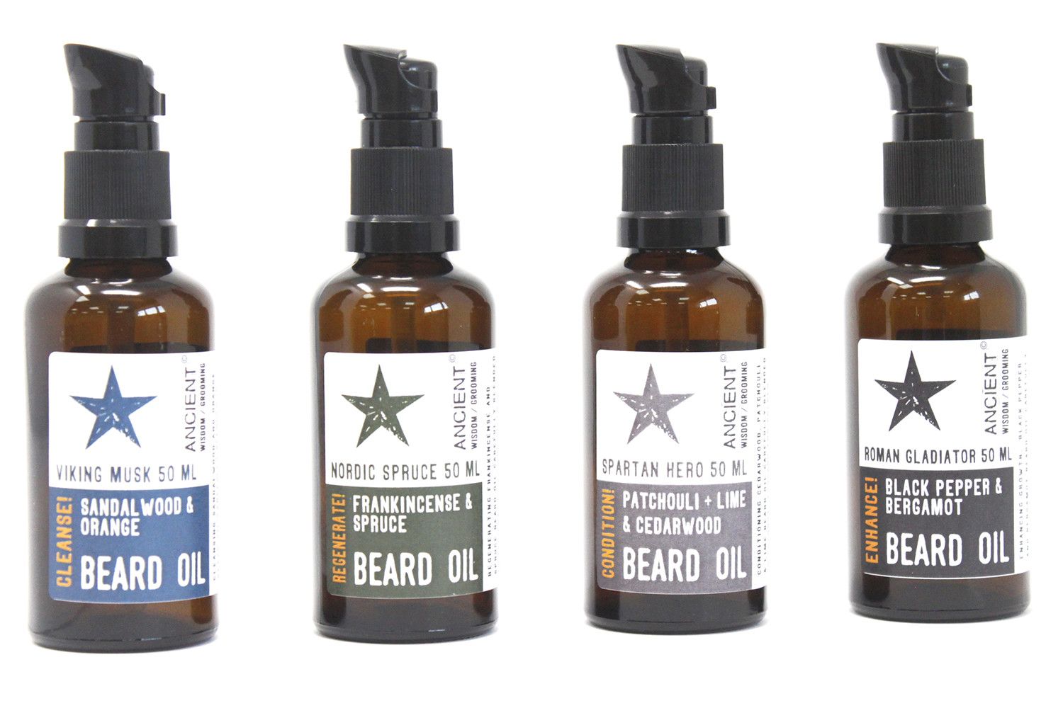 50ml Beard Oil - Spartan Hero - Condition! – lifestyle shot
