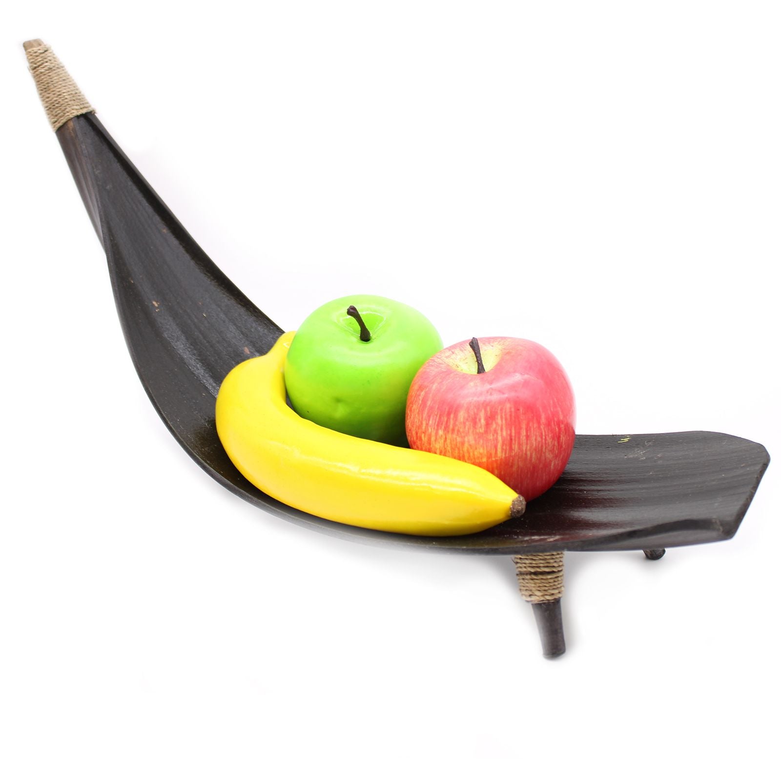 Curved Artisan Display Bowls – Chocolate Finish (Set of 3) – product image 5