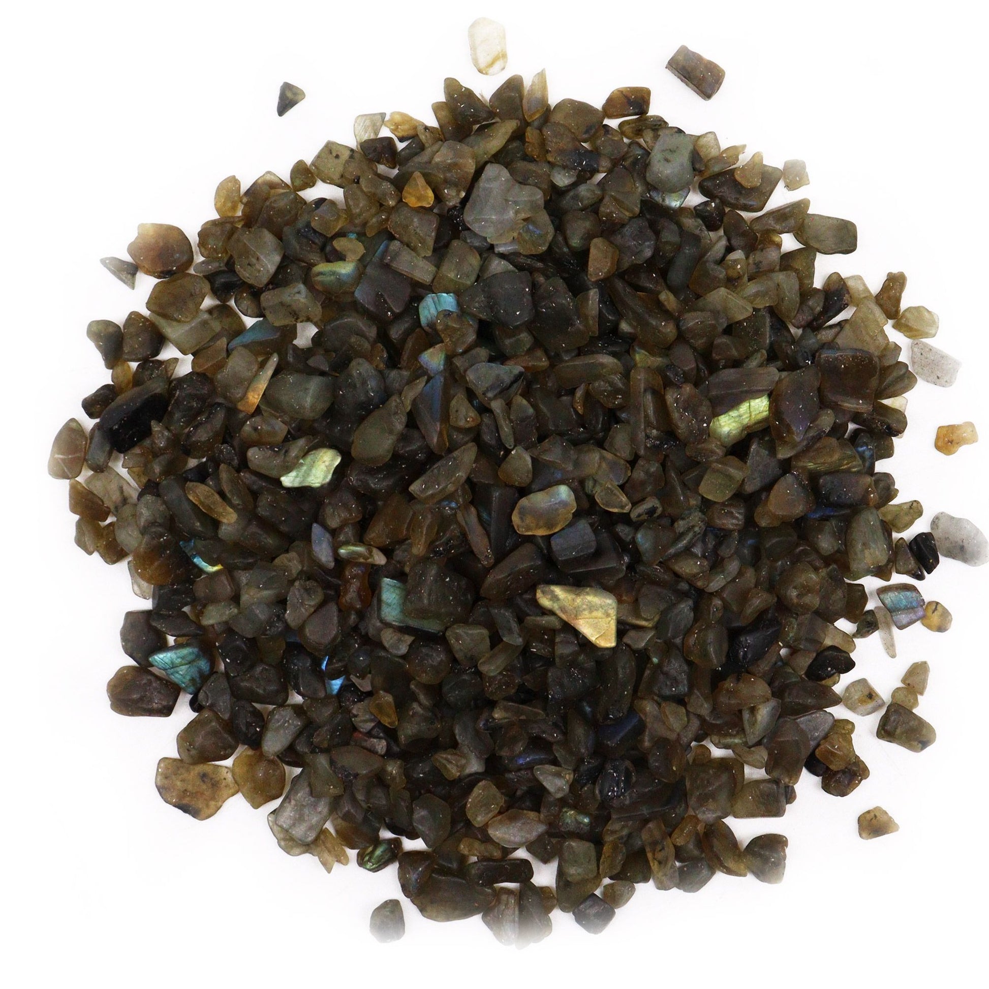 Labradorite Chips Gemstone Chips Bulk - 1KG | Auro & Co