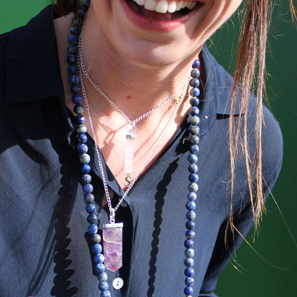 Gemstone Classic Point Pendant - Black Agate – packaging