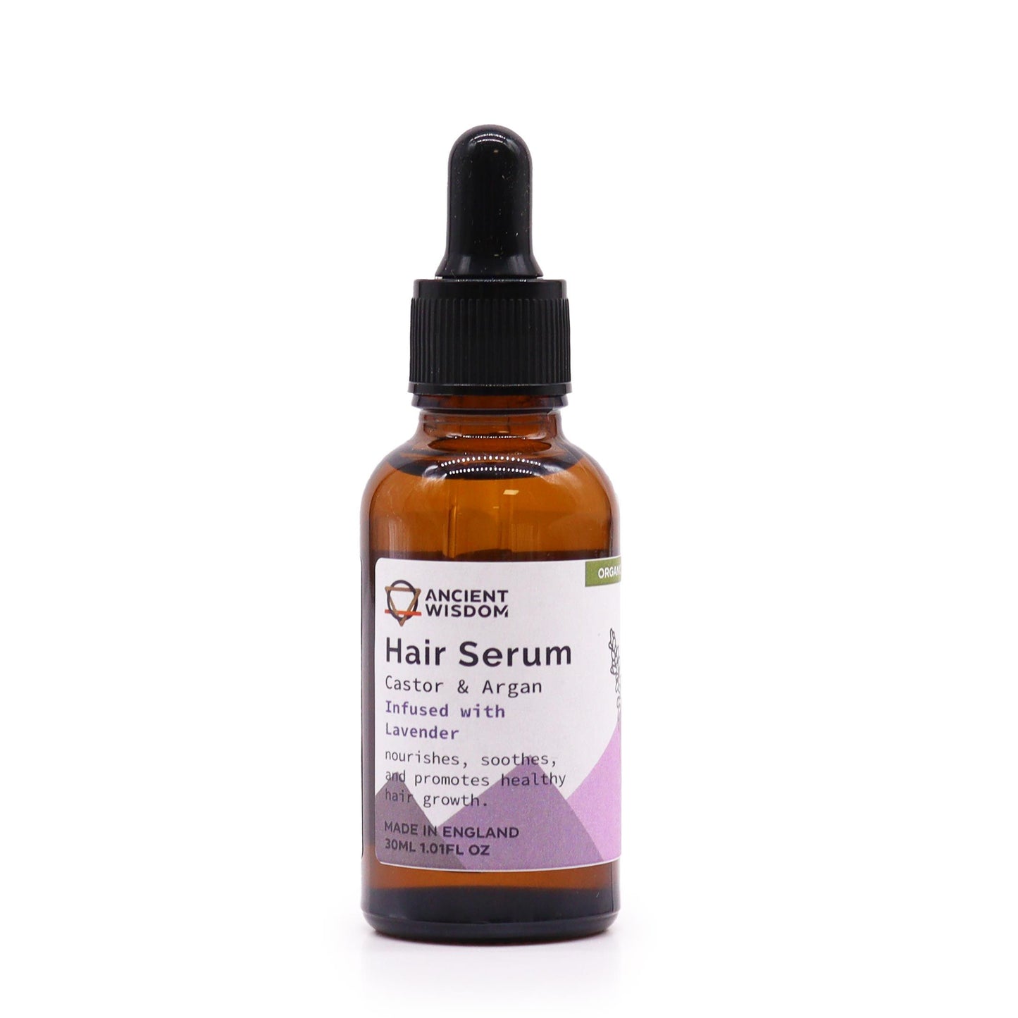 Organic Hair Serum 30ml - Lavender | Auro & Co