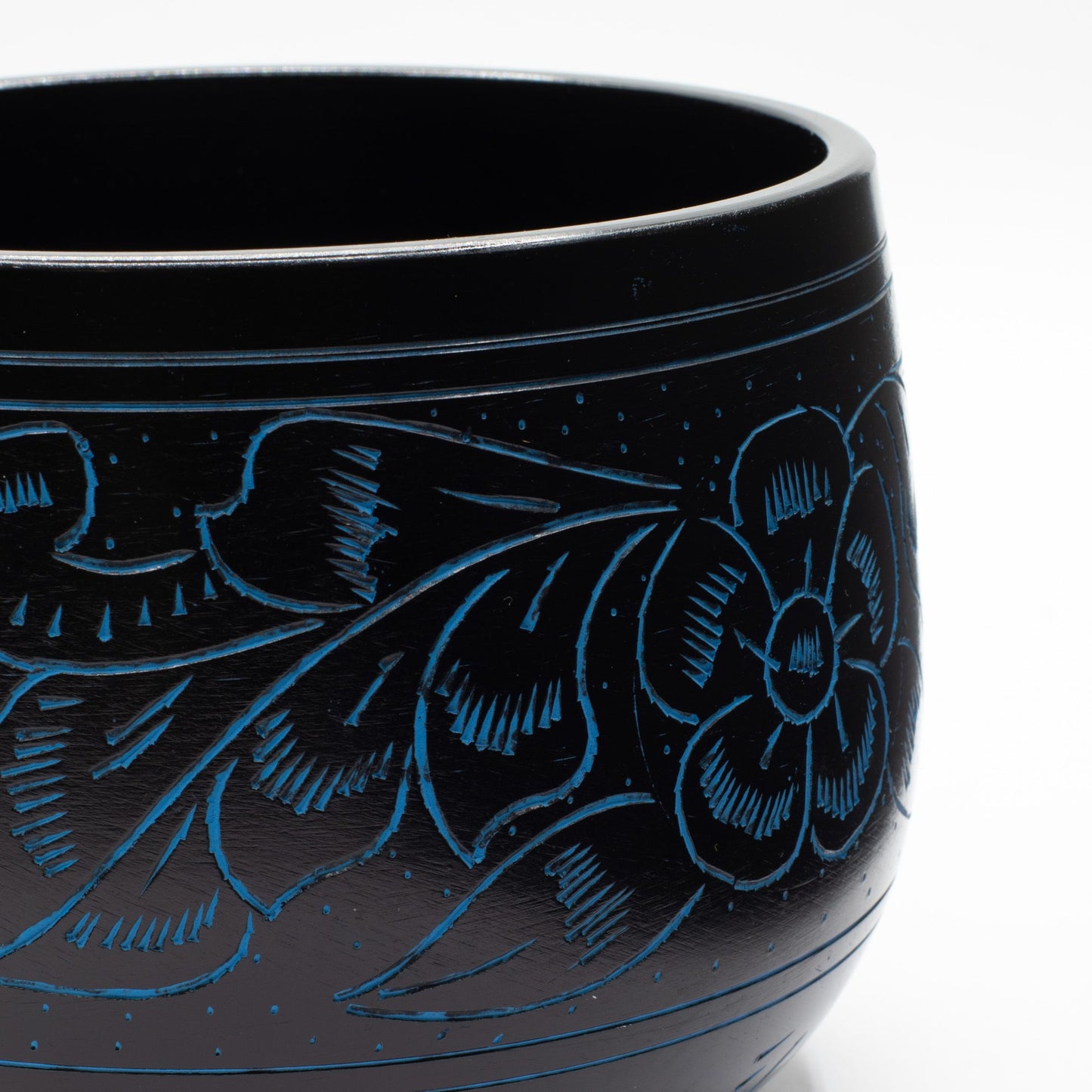 Cauldron Singing Bowl - Magic Mushroom - Blue (15cm) – packaging