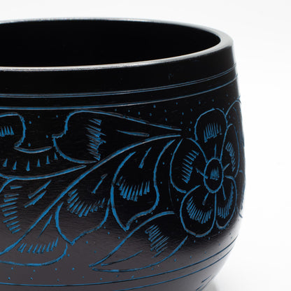 Cauldron Singing Bowl - Magic Mushroom - Blue (15cm) – packaging