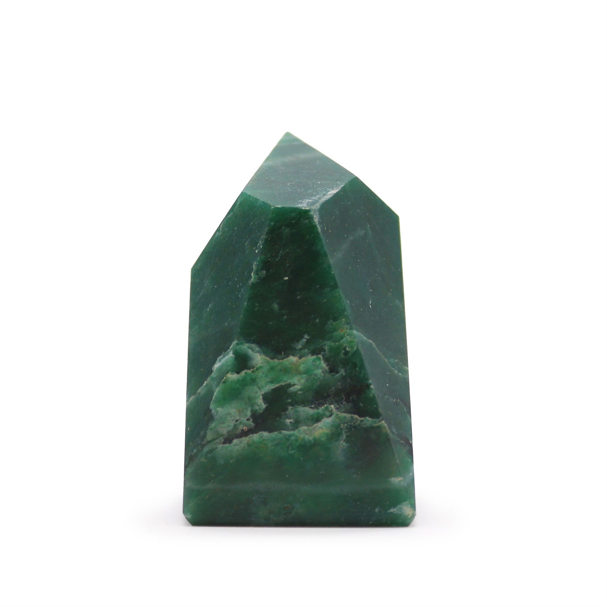 Gemstone Points approx 6cm (0.5KG) - Indian Jade (approx 8 pieces) | Auro & Co