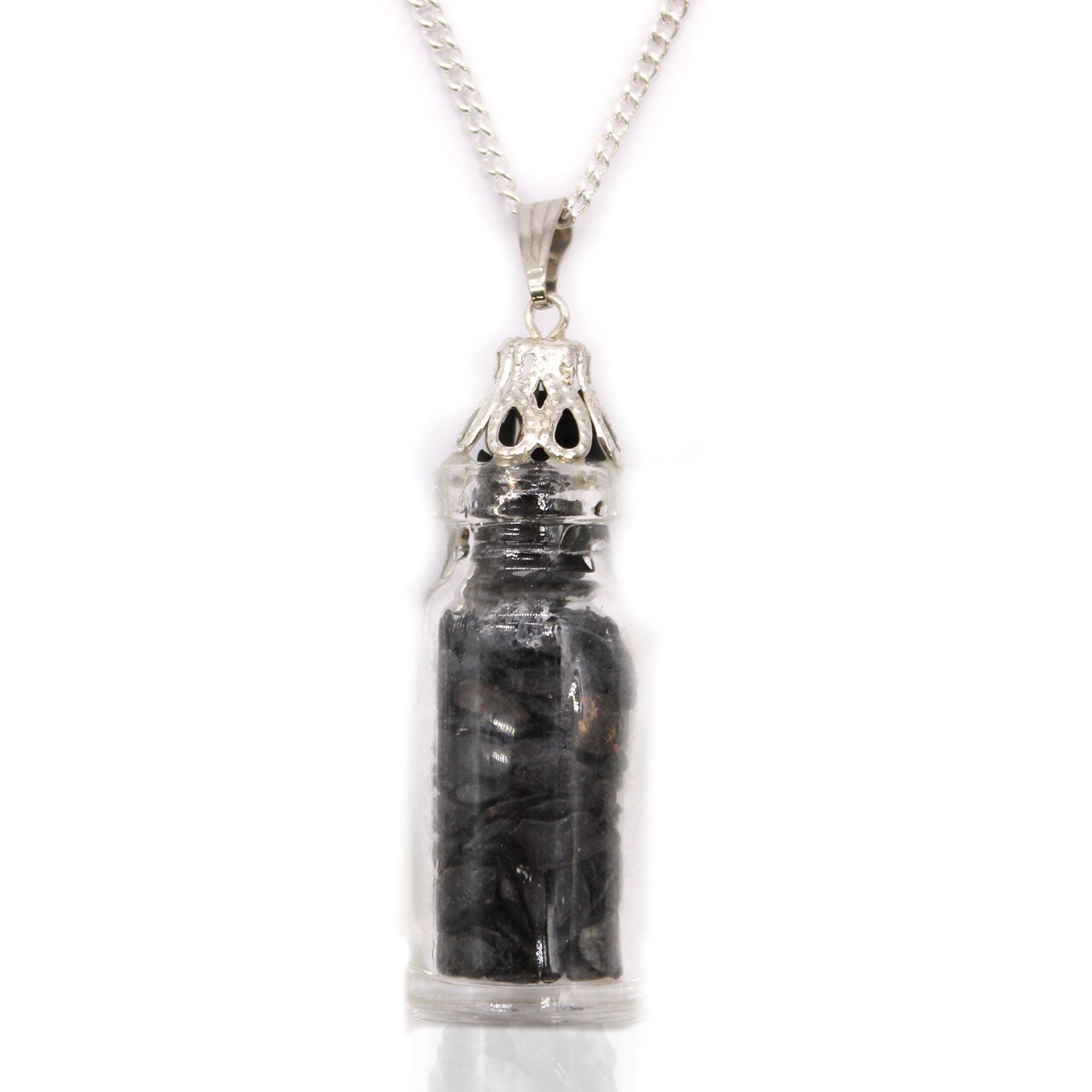 Bottled Gemstones Necklace - Black Onyx | Auro & Co