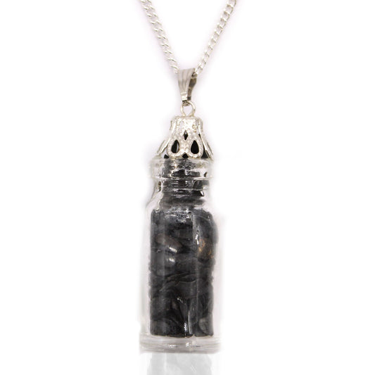 Bottled Gemstones Necklace - Black Onyx | Auro & Co