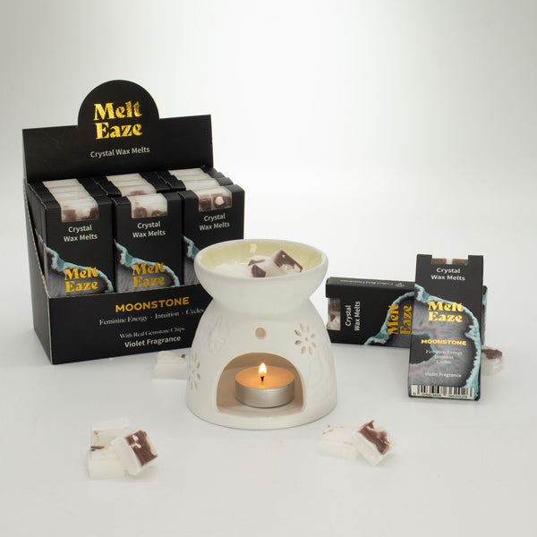 MeltEaze Wax Melts 50g - Moonstone Glow - Violet | Auro & Co