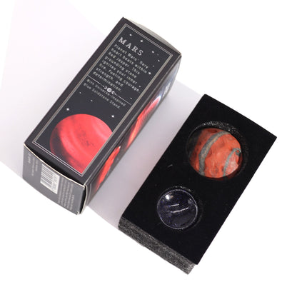 Red Jasper Planet on a Sola Goldstone Stand (MARS) – product image 5