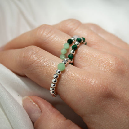 Nymph Spirit Gemstone Ring Set - Forest Spirit – product image 7