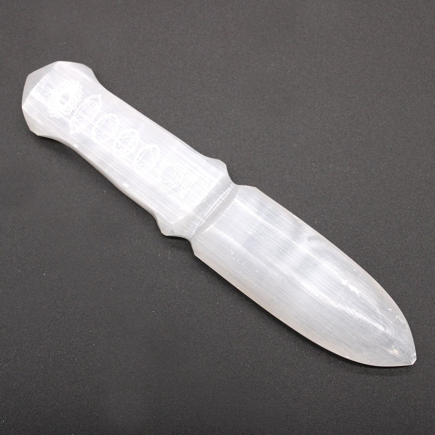 Selenite Ritual Knife - Chakra | Auro & Co