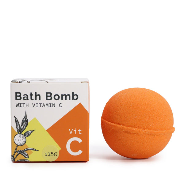 Vitamin C Infused Bath Bomb with Essential Oils | Auro & Co