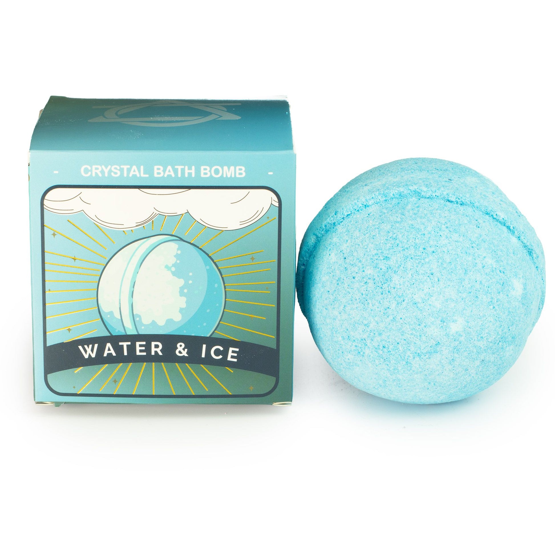 Elemental Crystal Bath Bomb - Water | Auro & Co