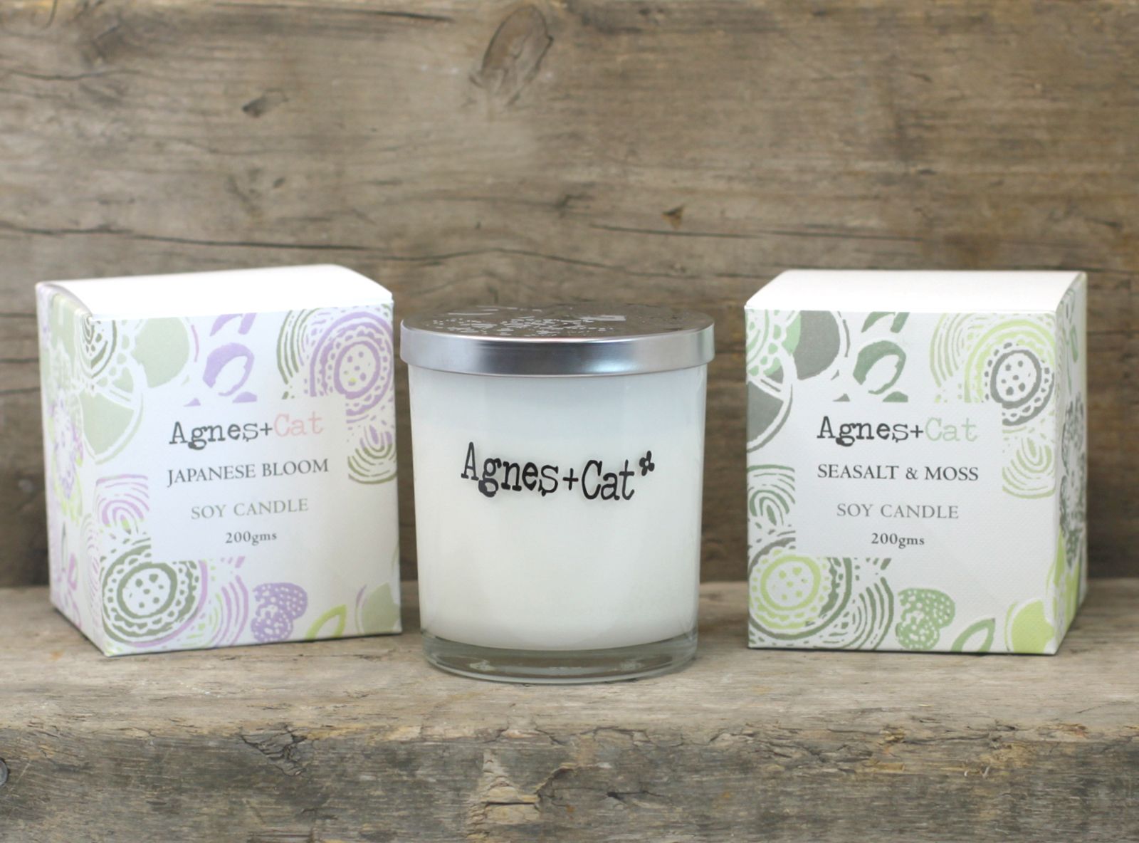 Agnes + Cat Votive Candle - Tea and Roses – lifestyle shot