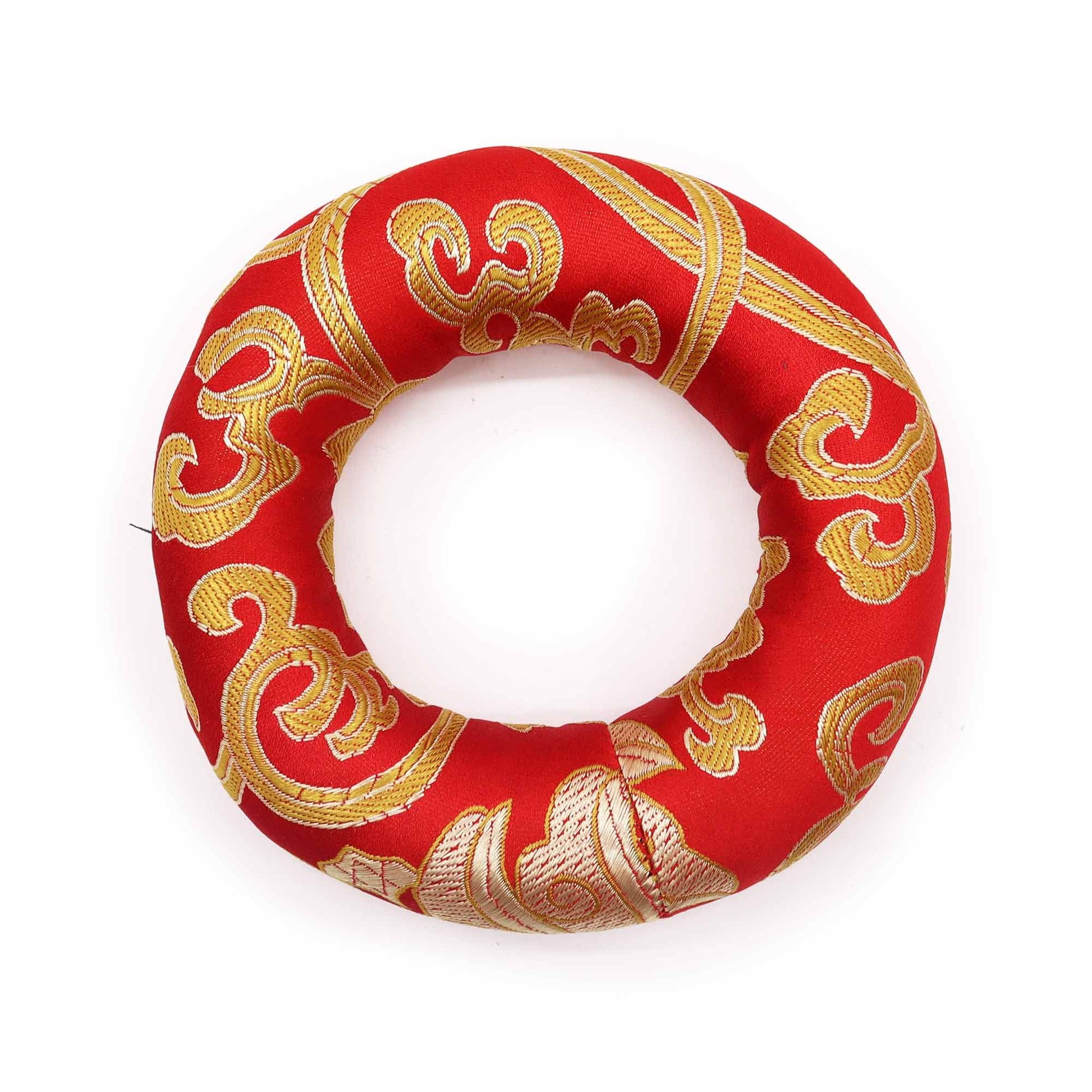 Hoop Cushion 10cm (for 12-14cm Singing Bowl) - Red | Auro & Co